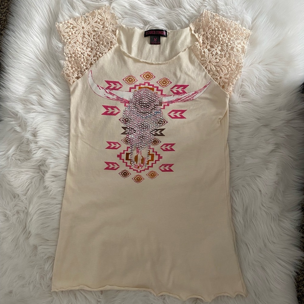 Rock&Roll Cowgirl T shirt - Picture 6 of 6
